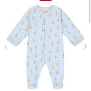 Adorable Blue Giraffe Print Footie
Sophie la giraffe